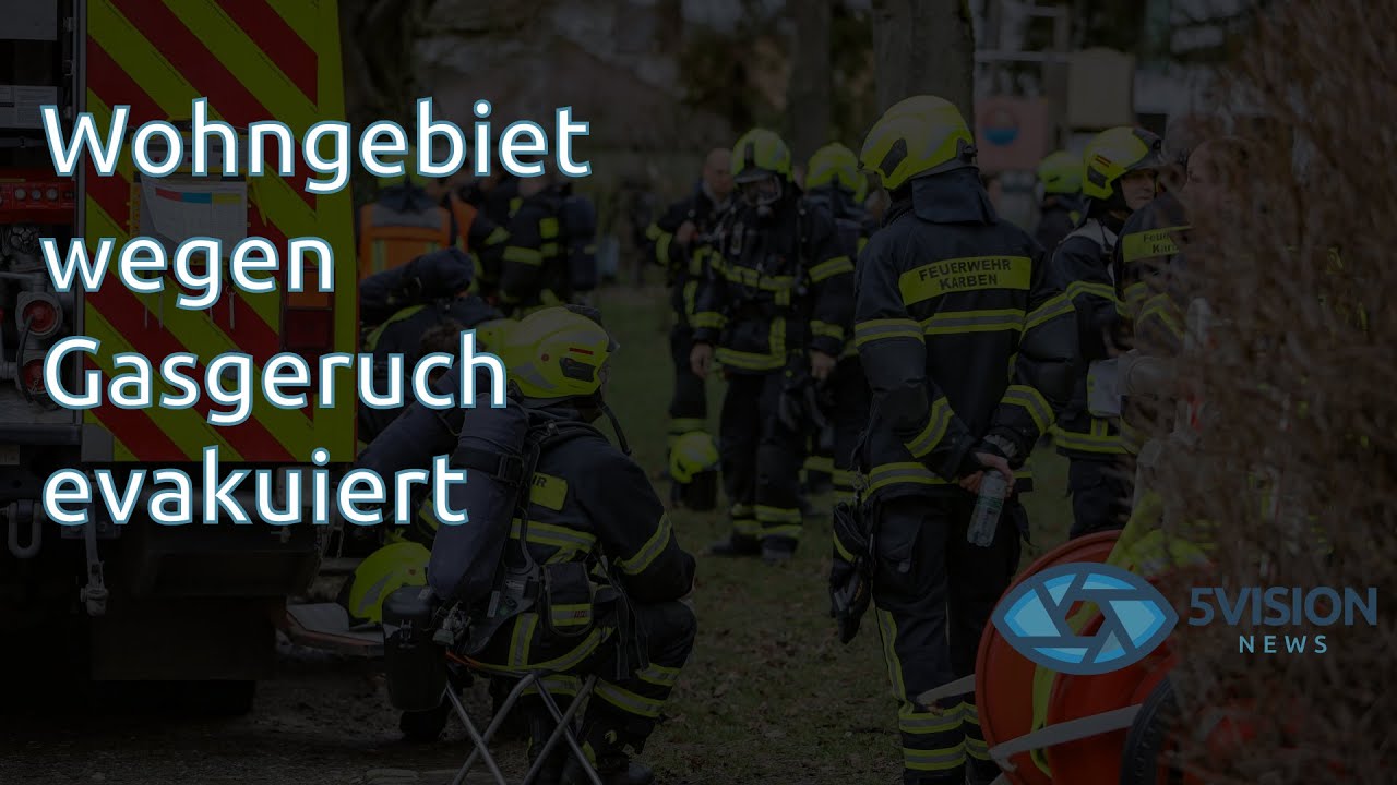 Karben: Wohngebiet wegen Gasgeruch evakuiert