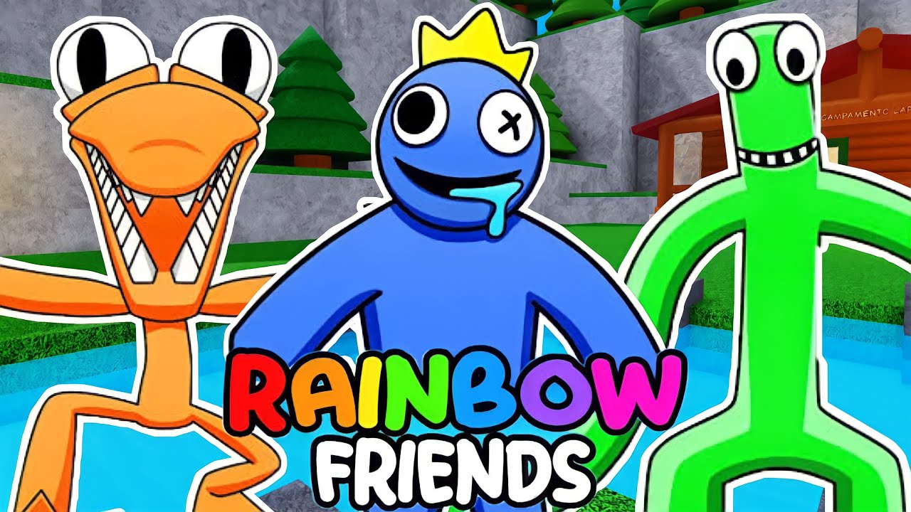 RAINBOW FRIENDS INVADIU O MARRET&Atilde;O! 🌈