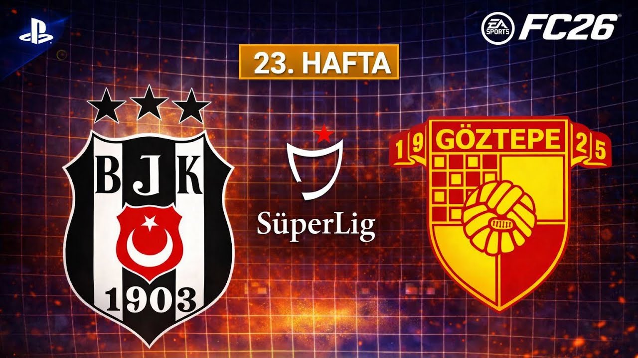 SONUCU ŞAŞIRTTI 😱 Beşiktaş vs Göztepe | EA FC 26 Türkçe Spiker