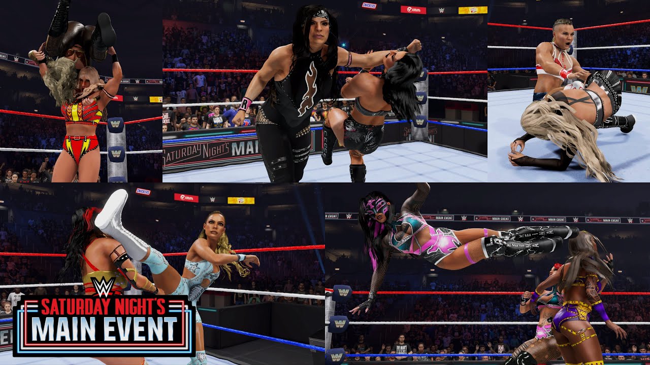 WWE 2K24 - SATURDAY NIGHT'S MAIN EVENT FULL SHOW