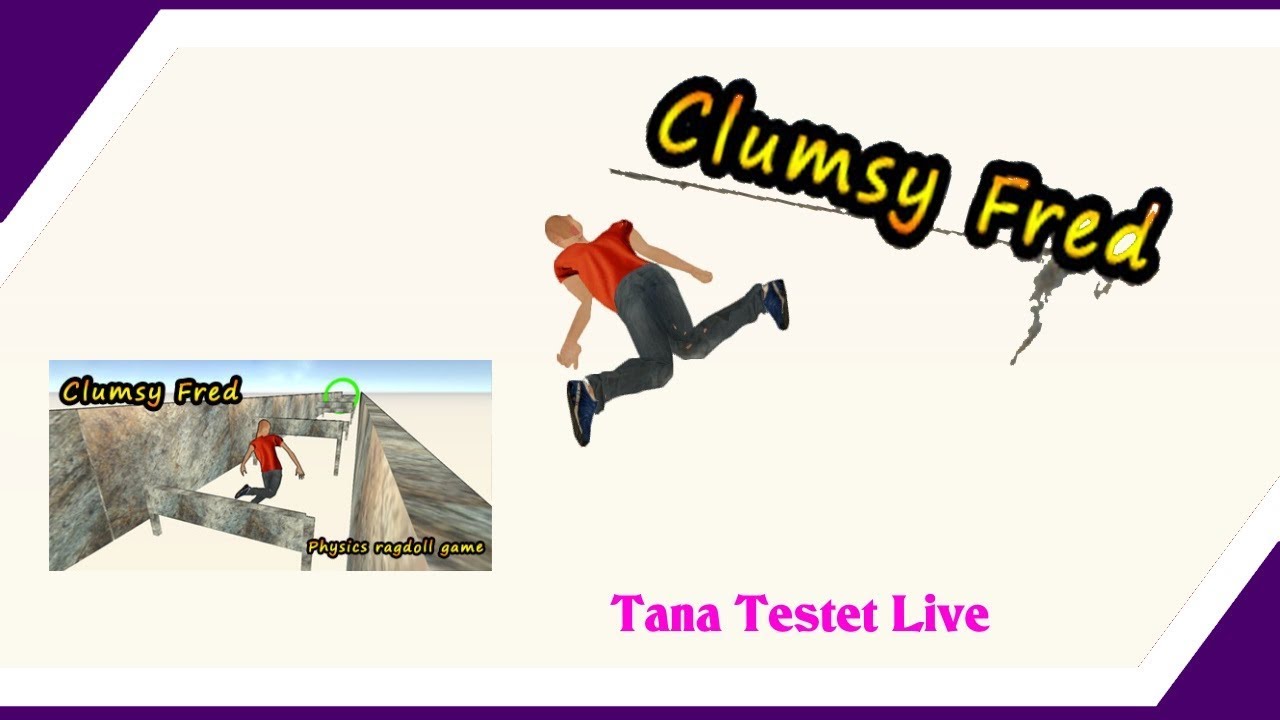 Clumsy Fred | Indie Games | Tana Testet Live | Aloexis