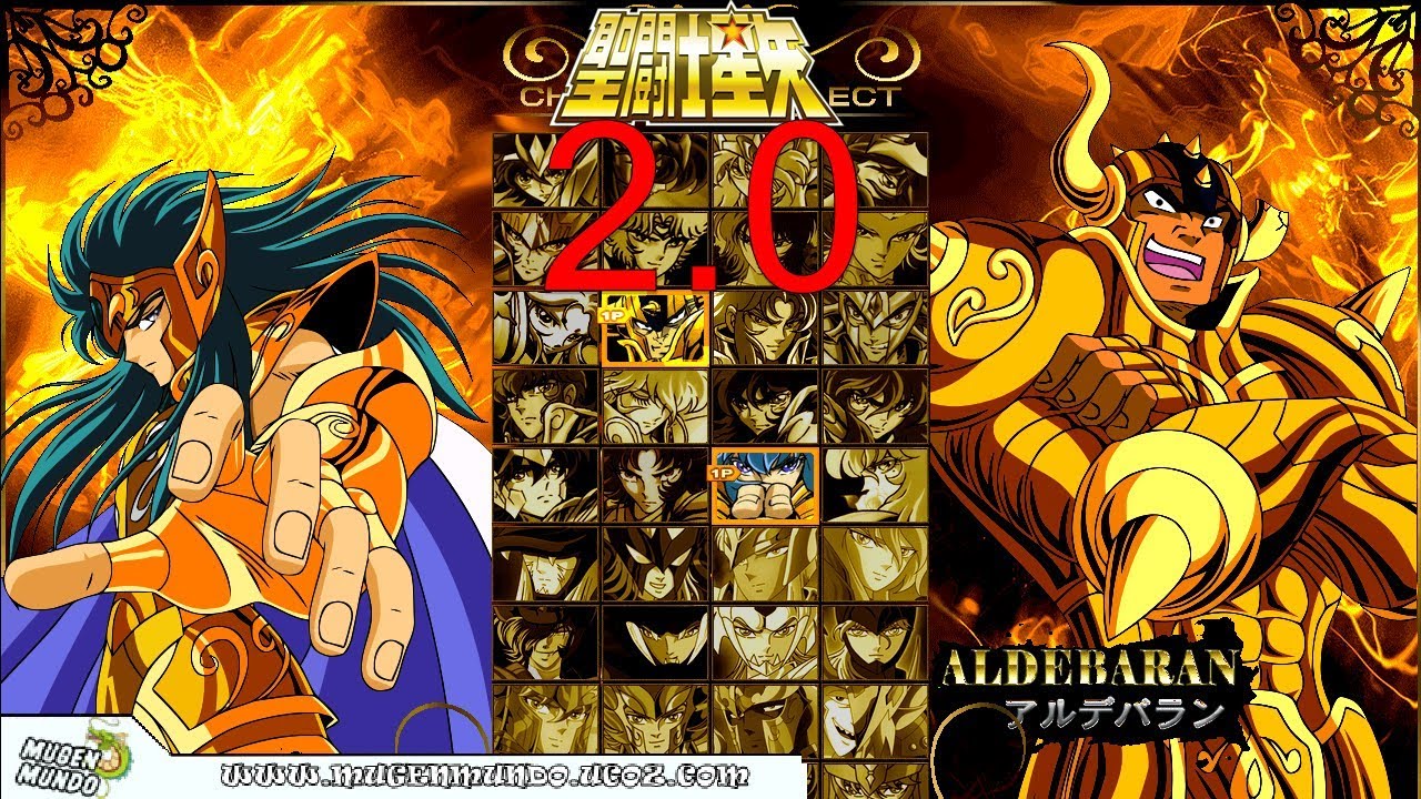 SAINT SEIYA ULTIMATE COSMO 2.0 - O GAME PERFEITO DO ANIME CAVALEIROS DO ZODIACO - MUGEN