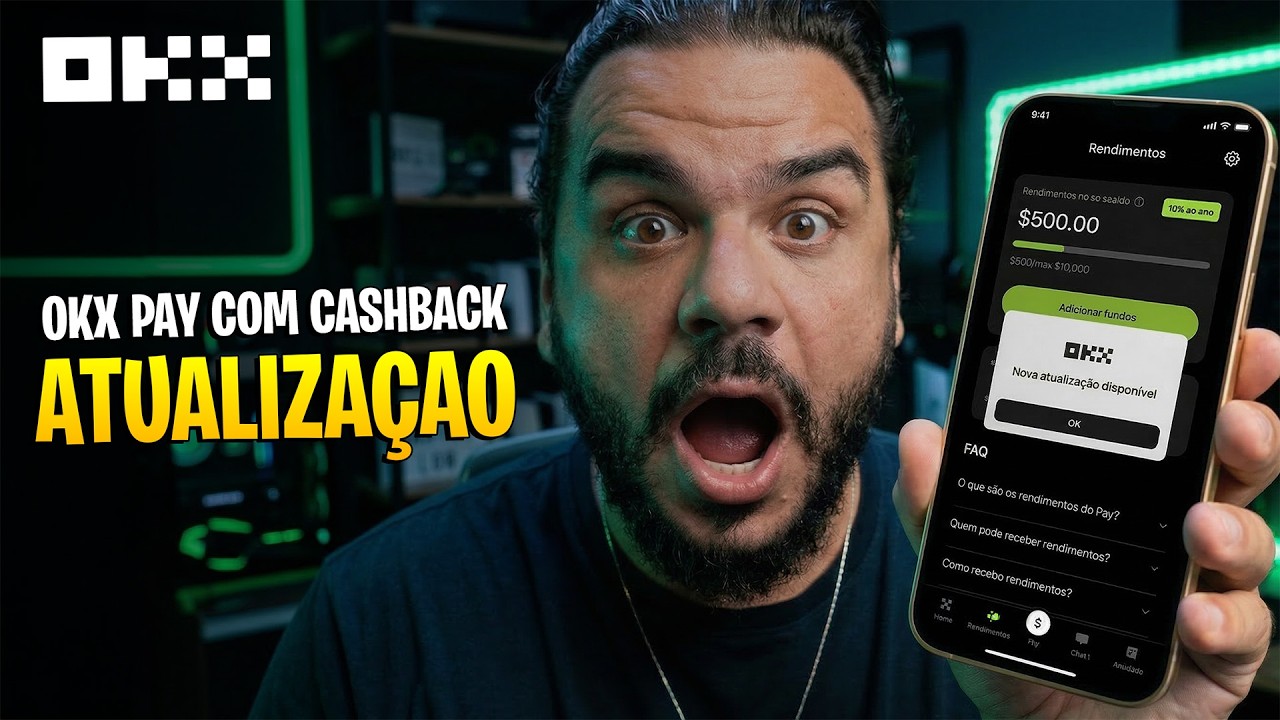 OKX Pay agora tem cashback, entenda como funciona