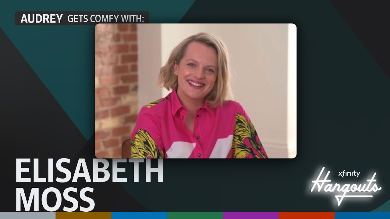 Xfinity Hangouts at Home: Audrey gets fashion tips from Elisabeth Moss