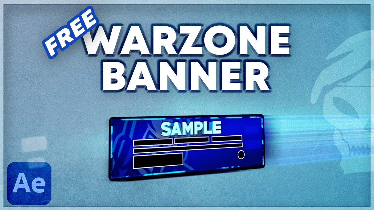 How To Create WARZONE Custom Healthbar  - Call Of Duty  *FREE TEMPLATE*