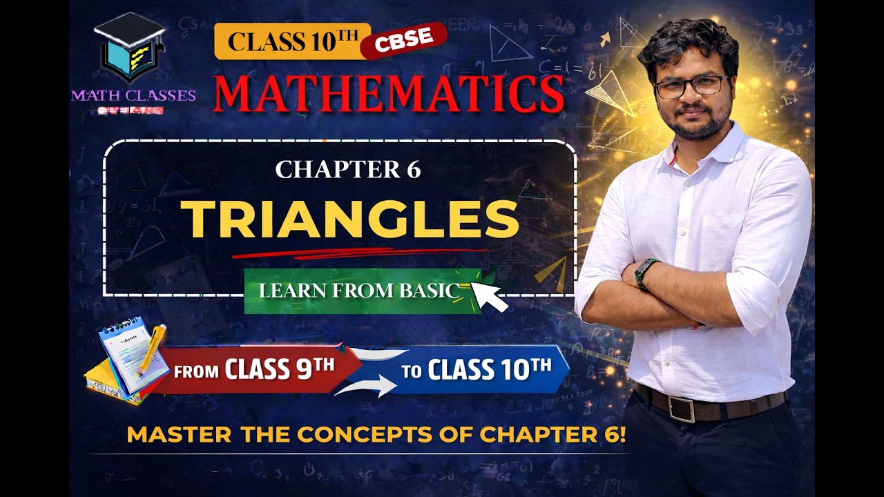 Triangles (Part-1) | Congruent vs Similar | Chapter 6 | Class 10 Maths | CBSE