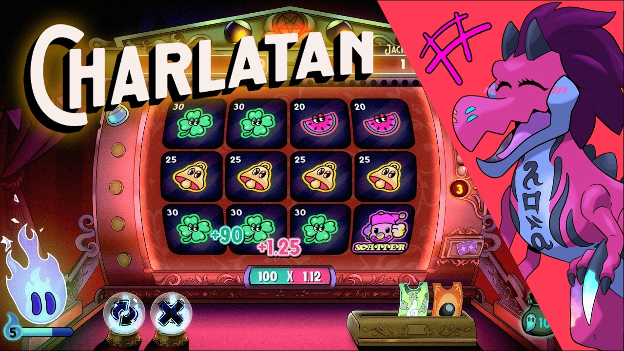Using dirty tricks at the slots! | CHARLATAN [Demo]