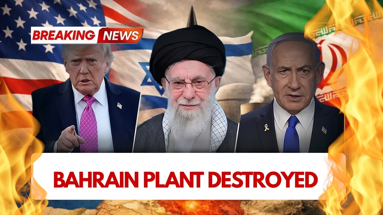 US-ISRAEL STRIKES TEHRAN FUEL DEPOTS | Tehran Fuel Depots Engulfed in Flames