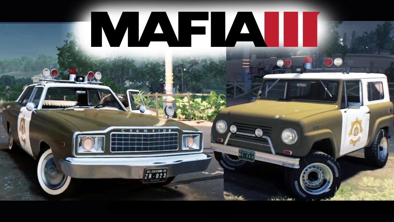 MAFIA 3:  Sinclair Parish Sheriff cars