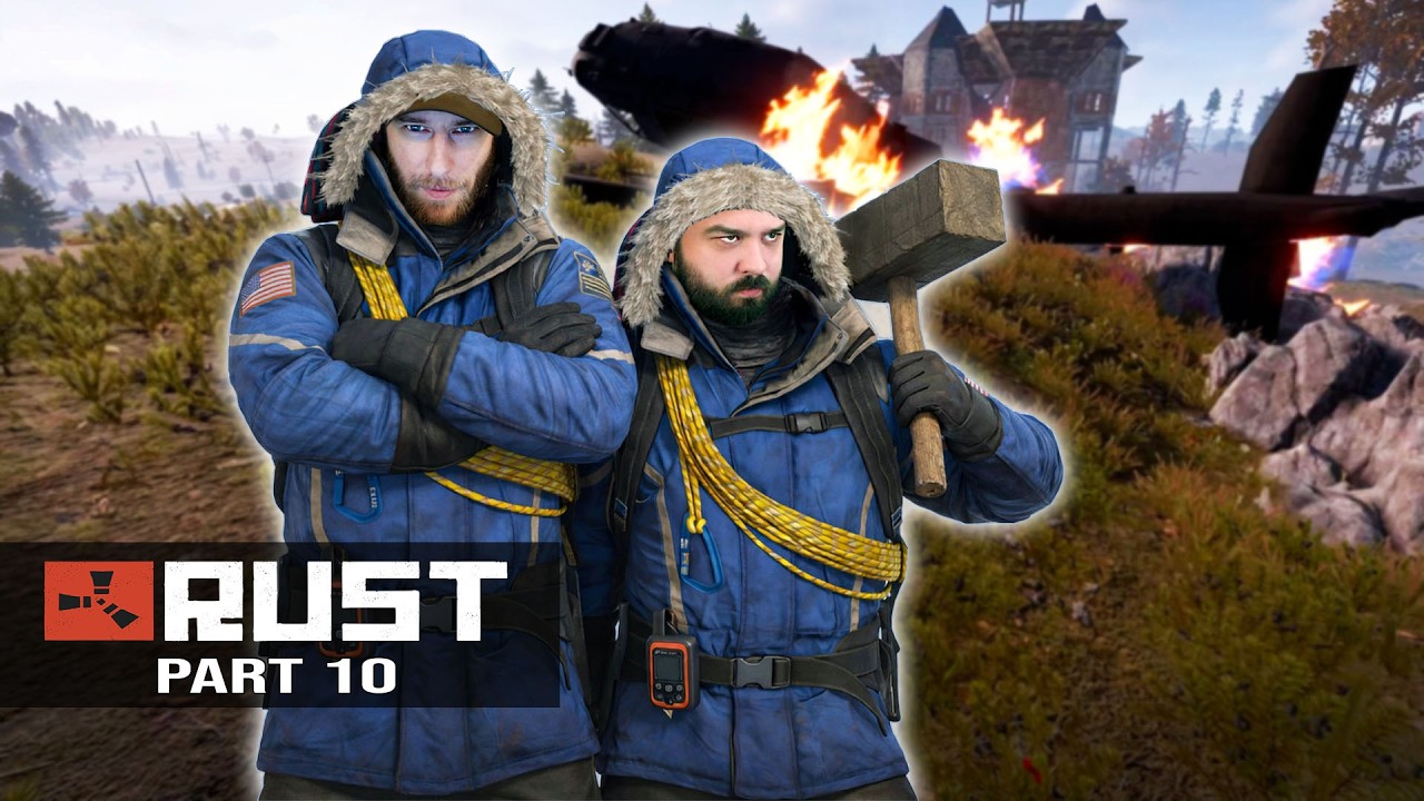 Part 10: choco's Best RUST Wipe Ever? ft. Reid & Manny | chocoTaco RUST Gameplay