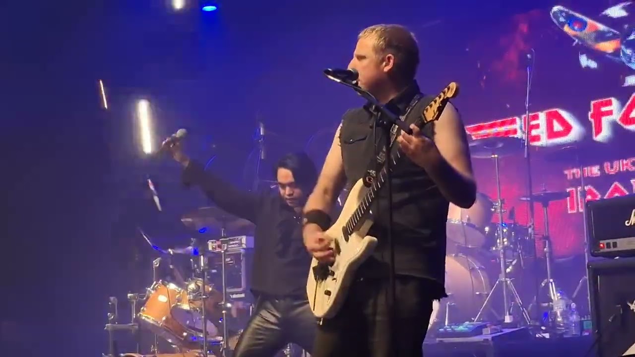 'Iron Maiden tribute - Ed Force one. 'Run to the hills '