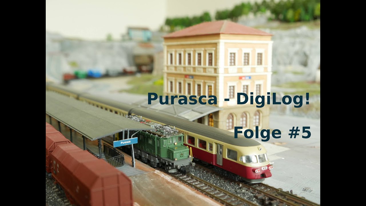 Purasca DigiLog - Anlagenbau in Spur N: Folge #5 - Das Gleisbildstellpult