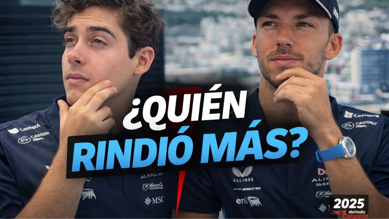 ¿Quién rindió más en 2025: Colapinto o Gasly? | Método Colapinto