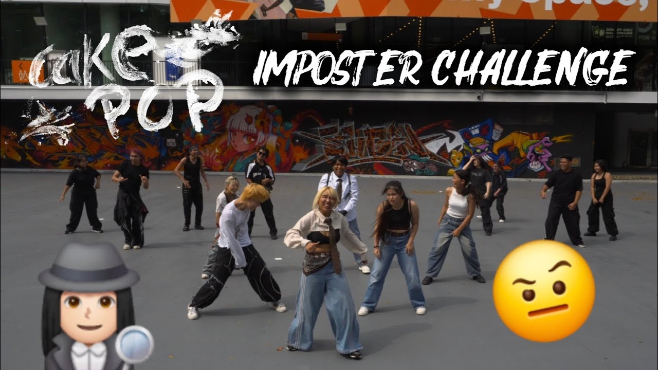 CHALLENGE | Q_ARE 'caKe POP!' | IMPOSTER CHALLENGE from SINGAPORE