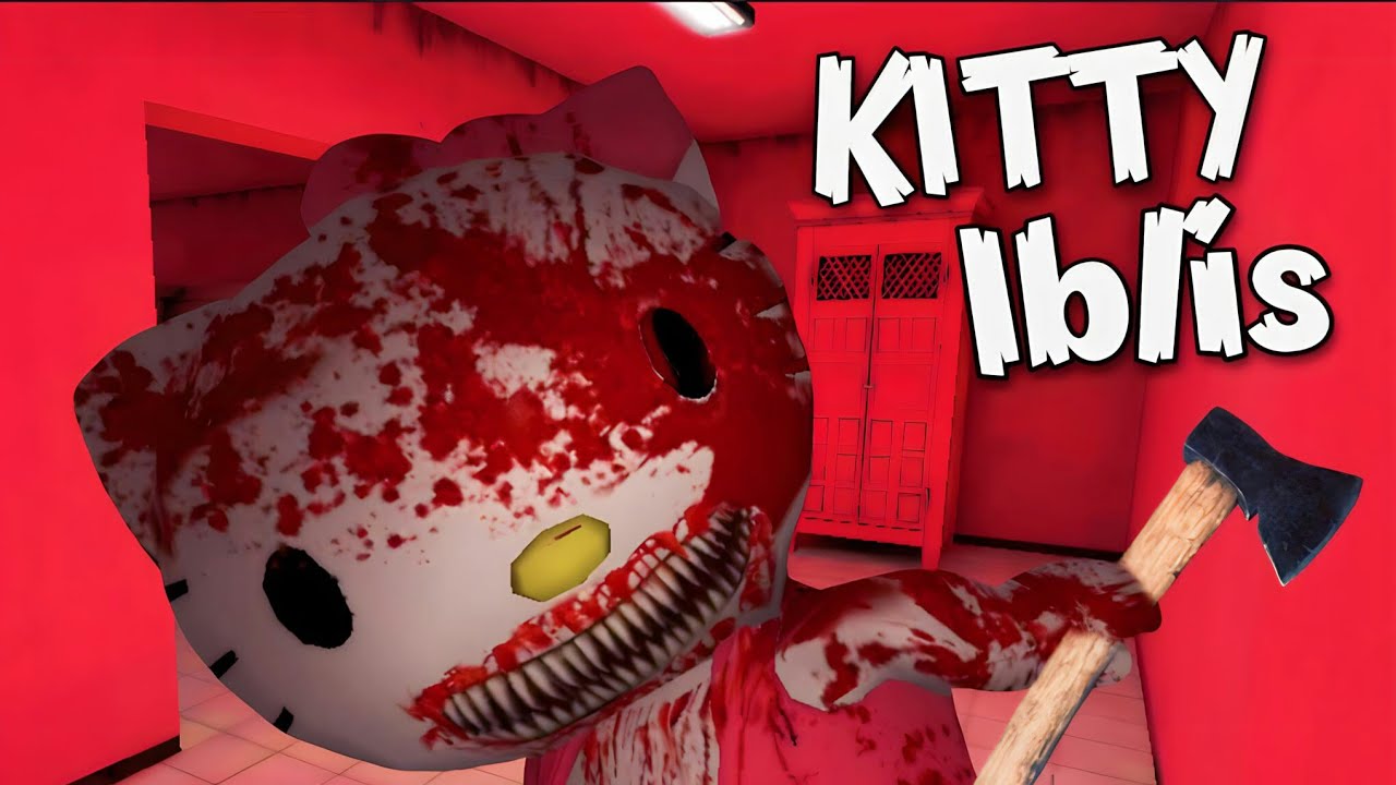 Hello Kitty Versi Hantu - Kitty Backrooms Escape