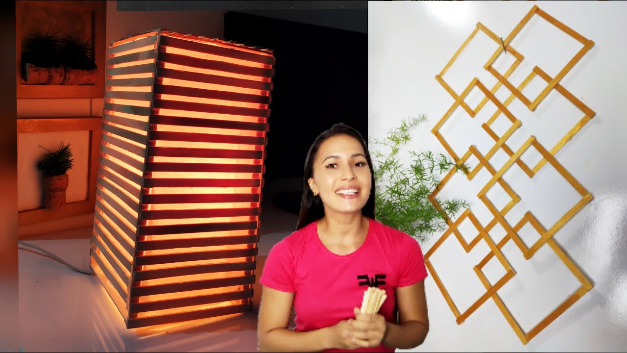 Ideias criativas com palitos de picolé | Diy - Faça você mesmo.