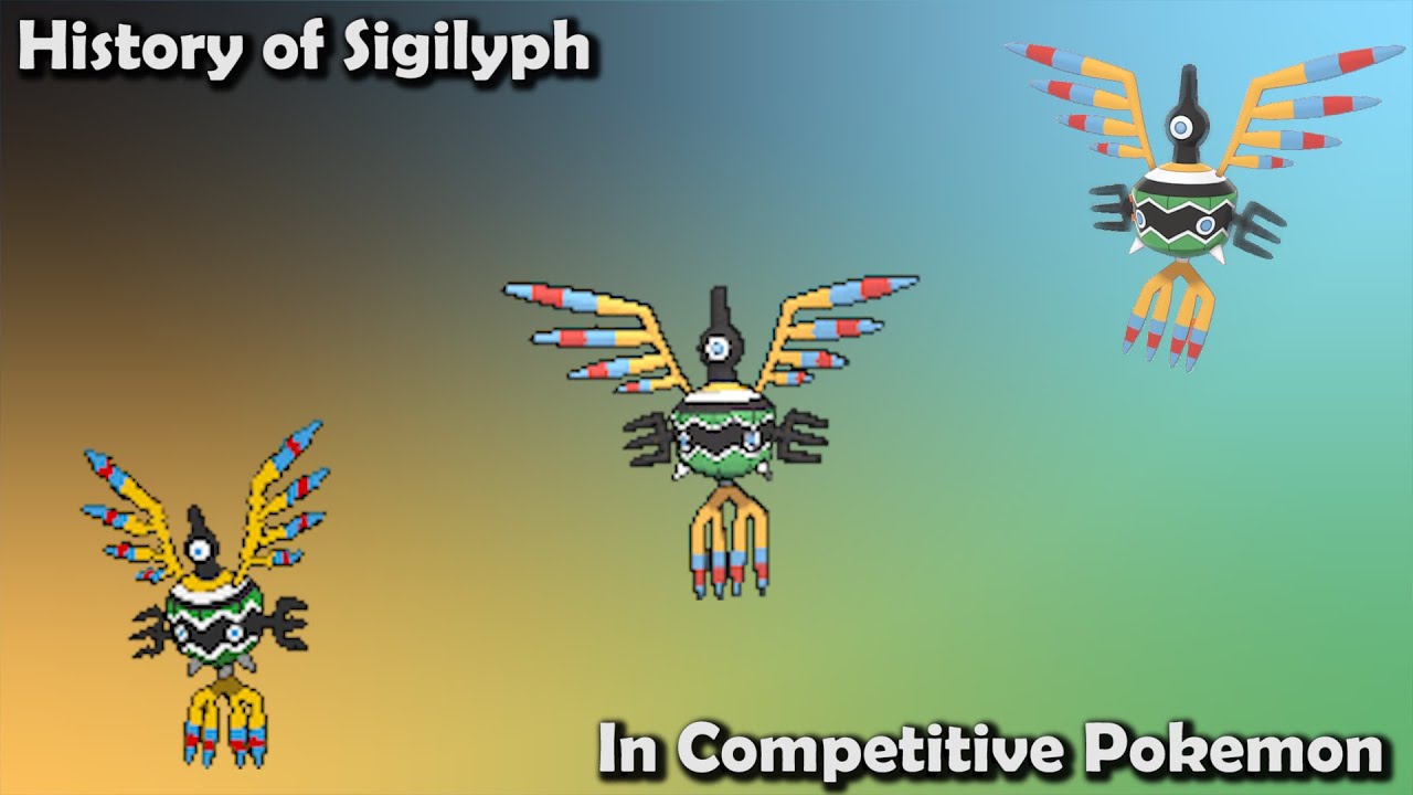 How GOOD was Sigilyph ACTUALLY? - History of Sigilyph in Competitive Pokemon