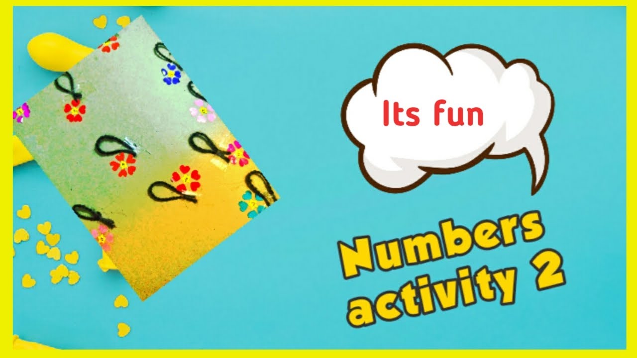 number recognition activity 2 (1 to 10)தமிழில் A Teach Bee IQ Video