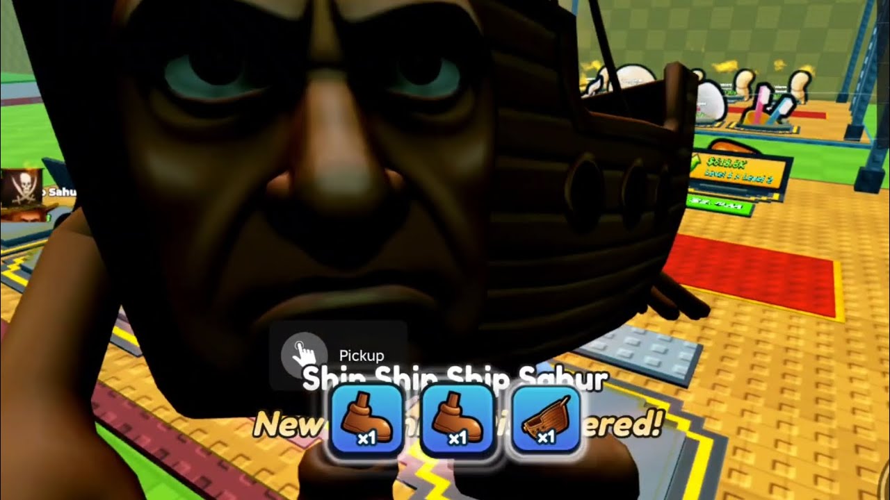 Unboxing Ship Ship Sahur Sahur Crates in Brainrot Tsunami!!! 