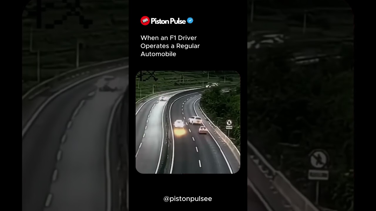 F1 Driver Takes on a Regular Automobile: A Surprising Experience! 😲