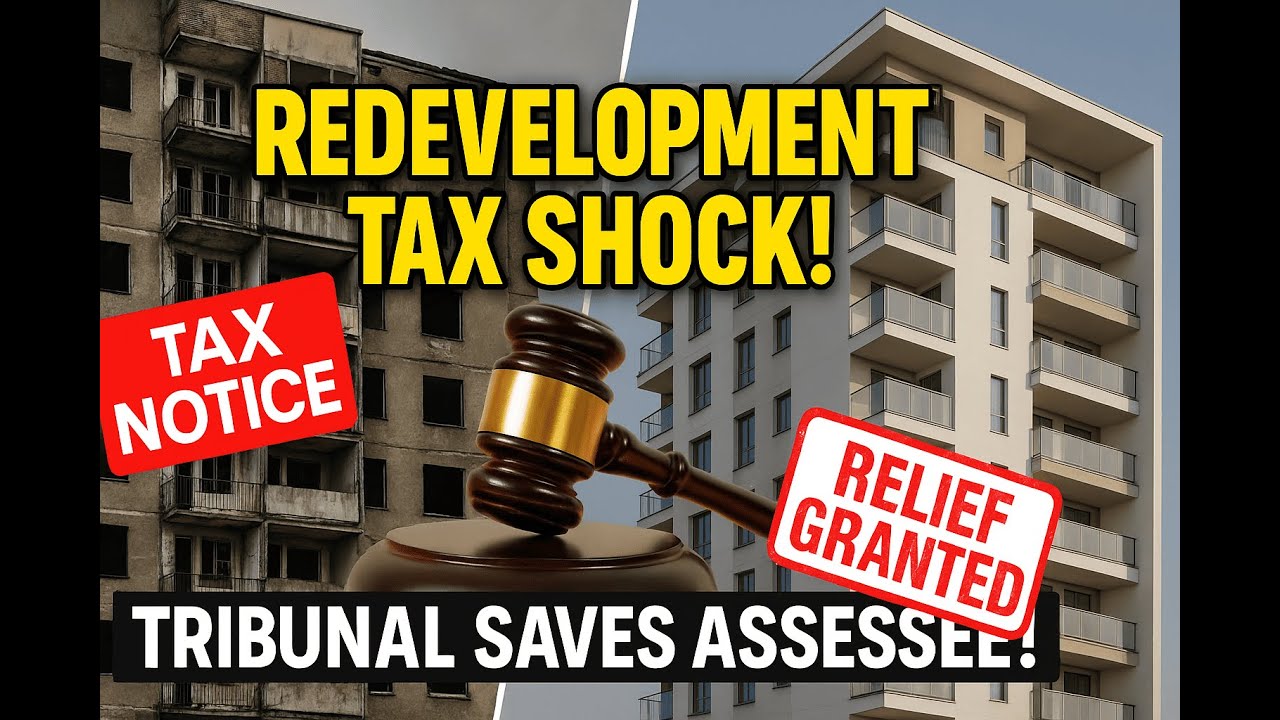 Flat Redevelopment Taxation: Section 56(2)(x) vs Capital Gains - Real Case Analysis
