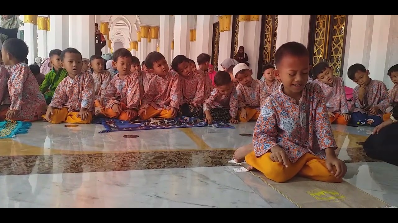 Shalat Dhuha Berjamaah_Membentuk Karakter Religius Disiplin_Bertanggung jawab anak sejak dini 💞💞