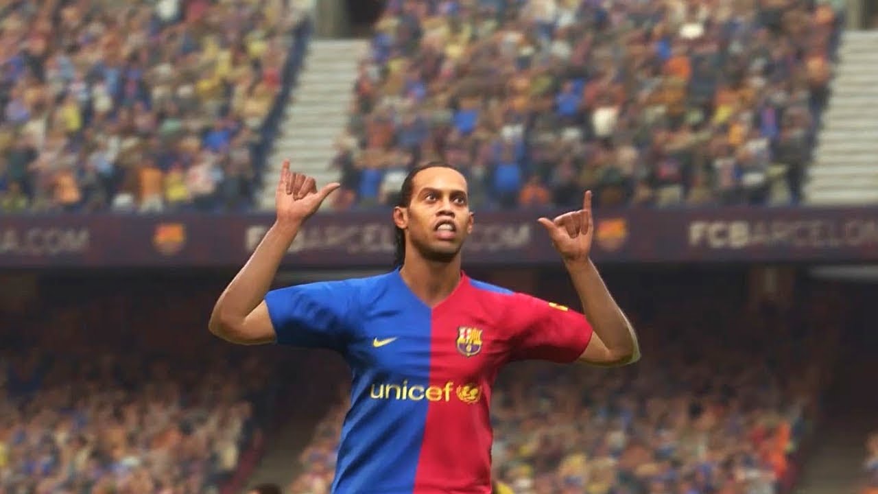 PES 2019 Classic FC Barcelona Vs. Classic Real Madrid CF Full Match