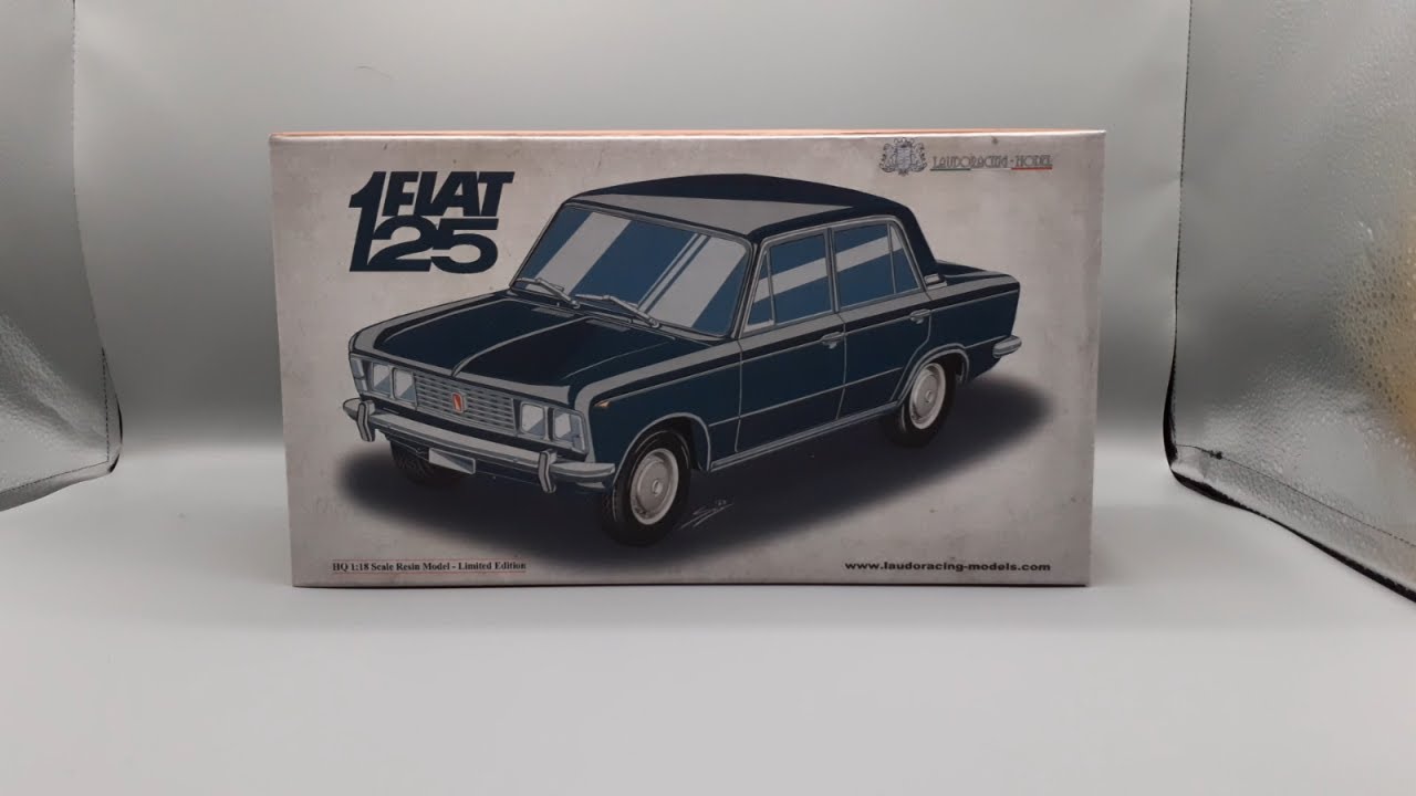 Fiat 125 (1967) 1/18 by Laudoracing