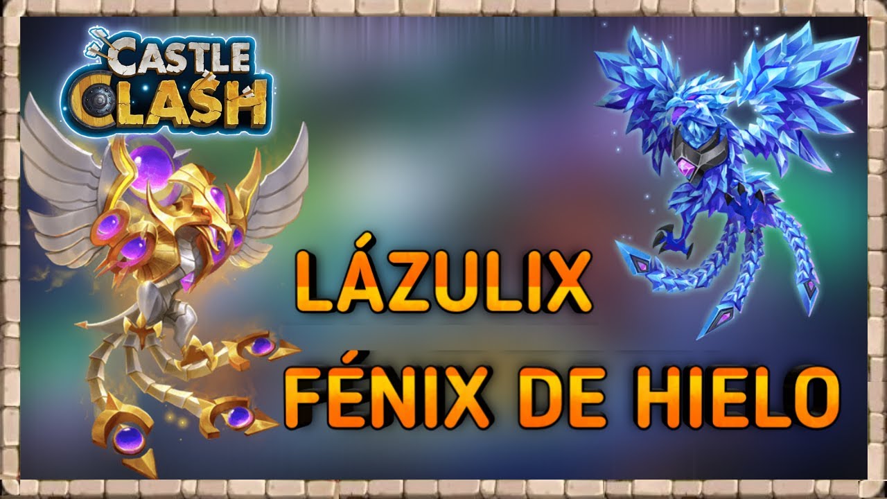 Castle Clash - LÁZULIX | GUIA COMPLETA | Talentos, Emblemas, Encantamientos, Atributos y Mas