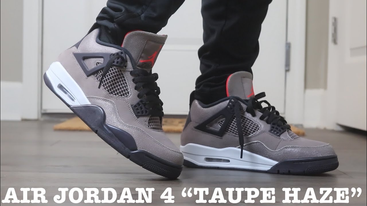 EARLY REVIEW AND ON FEET OF THE AIR JORDAN 4 “TAUPE HAZE” THESE ARE A MUST COP!