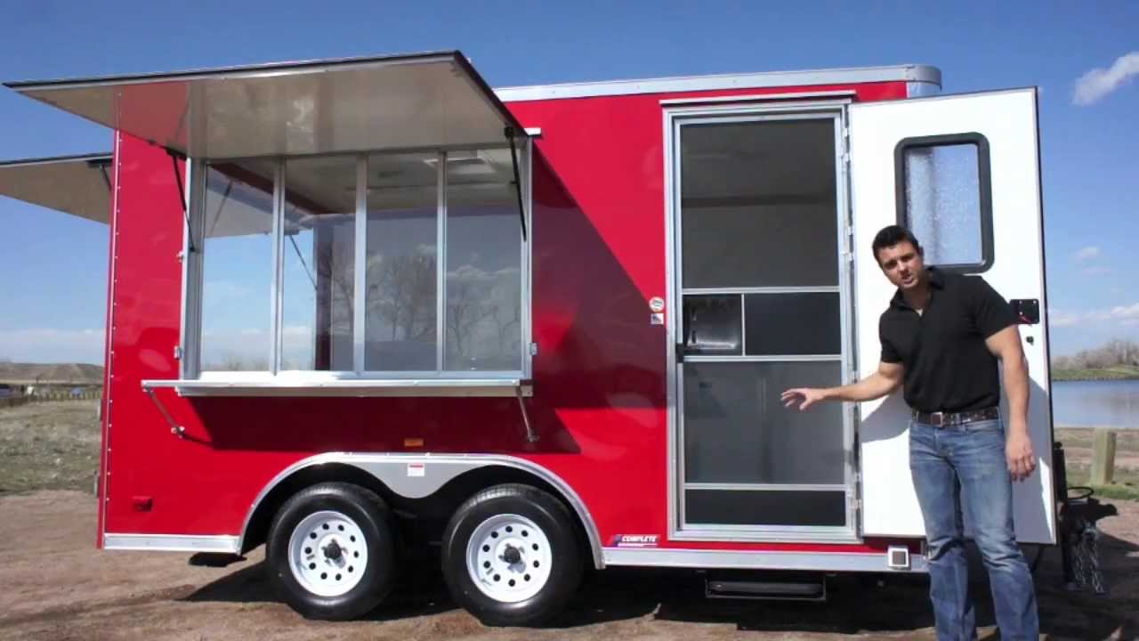 8.5 X 14 Vending Trailer w/ Dutch Rear Doors