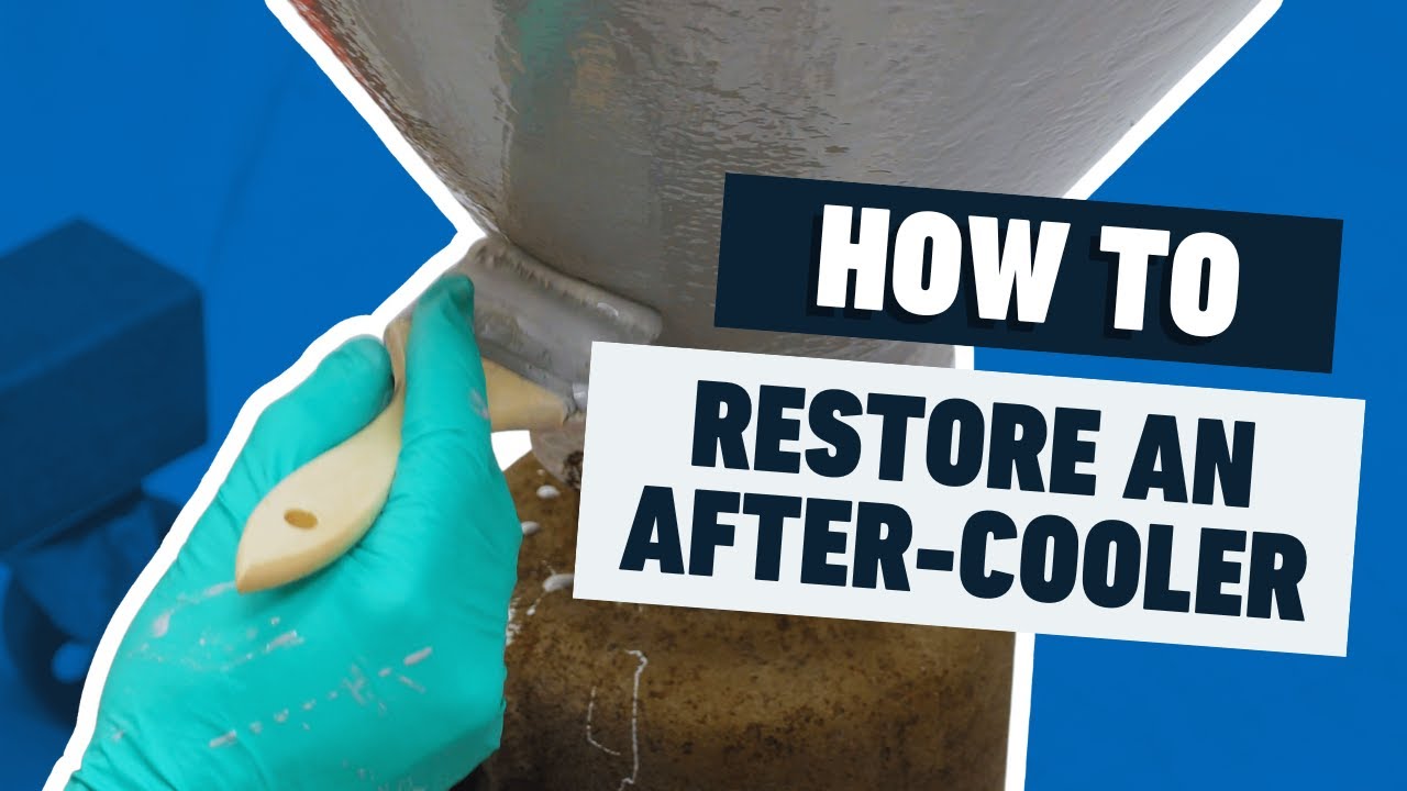 How to restore a corroded aftercooler with Belzona 5892