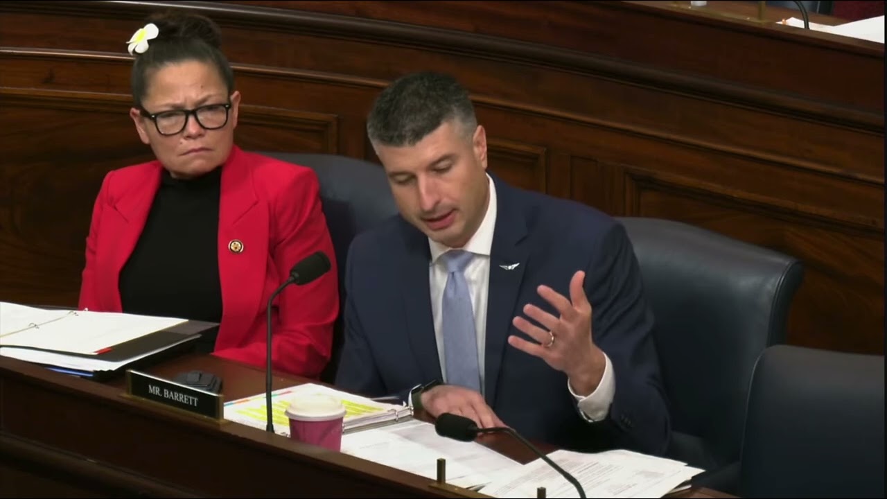Barrett Discusses the Sharri Briley and Eric Edmundson Veterans Expansion Act