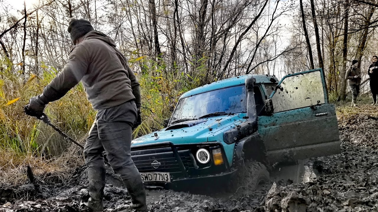 Patrol wklejony, błota po klamki. Upalanko w terenie z Keryndy Offroad & JasMud4x4
