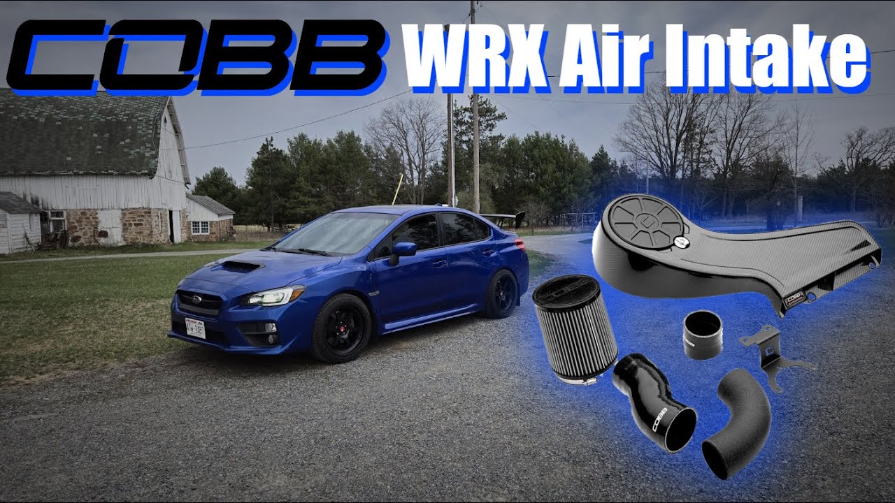 Cobb Redline Air Intake Install - Subaru WRX
