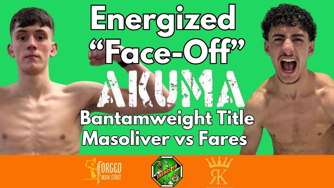 Eoghan Masoliver Vs Flobater Fares | Akuma FC Bantamweight Title Fight | Energized Face Off