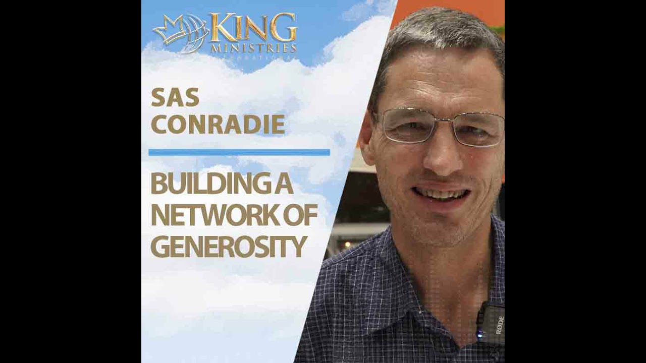 Building a Global Network of Generosity | Sas Conradie (Episode 408)