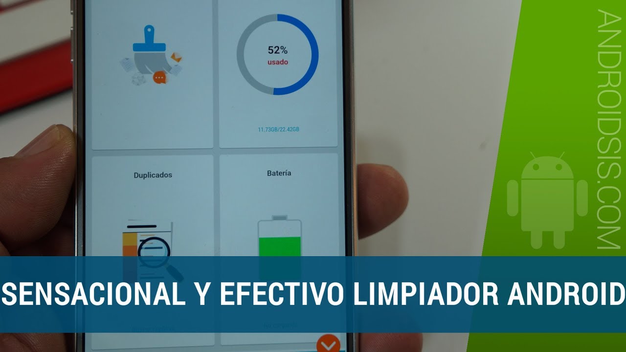 Una buena aplicaci&oacute;n de limpieza Android que te va a asombrar