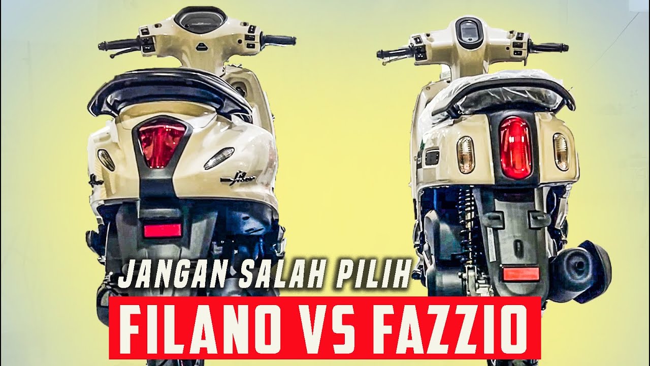 PARKIR BARENG !! FAZZIO VS NEW FILANO 2023….LHO, KOK NYAMAN FAZZIO ???