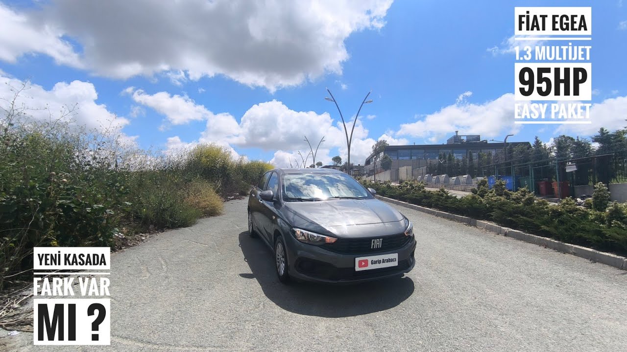 Yeni Kasada Fark Var Mı ? | Fiat Egea 1.3 Multijet Easy Paket 95 HP 2023 Model | Garip Arabacı