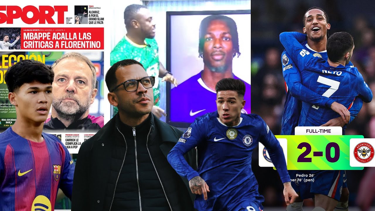 BARCELONA 2 GOOD & BADNEWS,HOW CHELSEA BEAT BRENTFORD,MADRID,JACQUET CHELSEA MEET