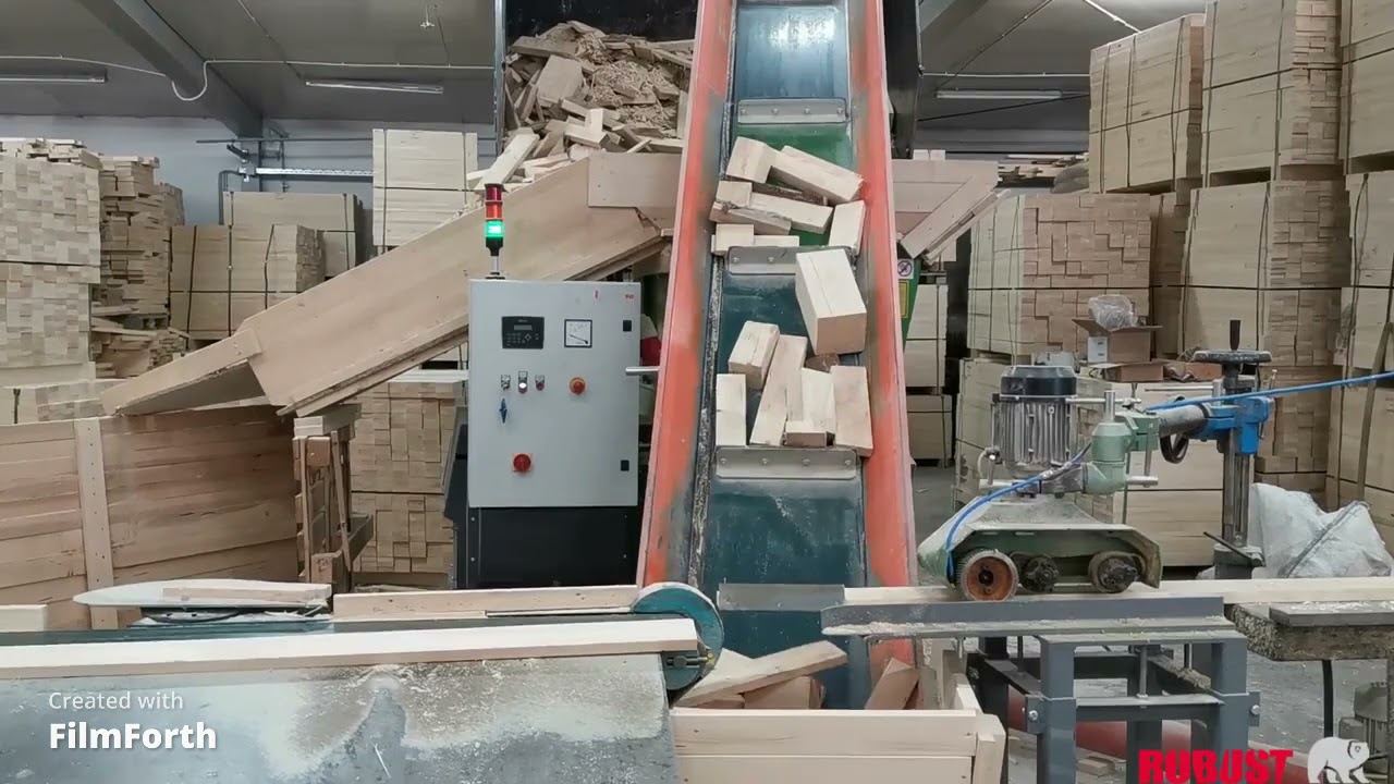 ROZDRABNIANIE DREWNA Z ROBUST SD90