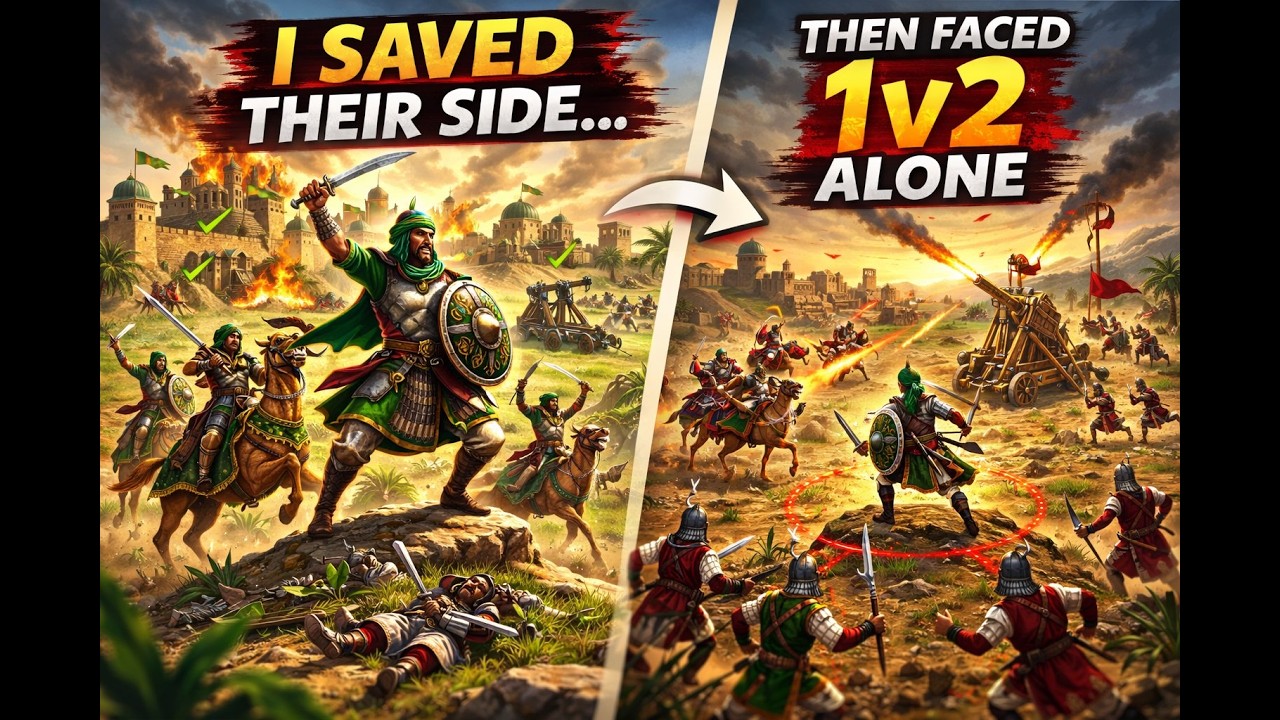 I Saved Their Side… Then Faced a 1v2 Alone 😳