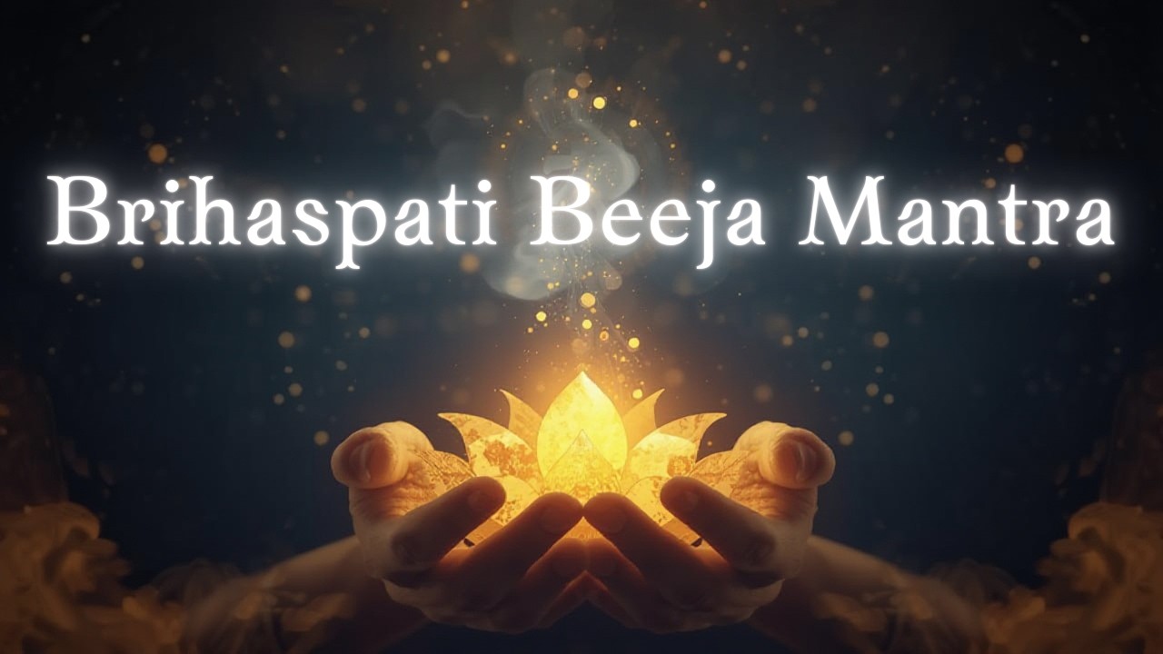 Brihaspati Beeja Mantra 108 Times | Guru Mantra for Wisdom & Success