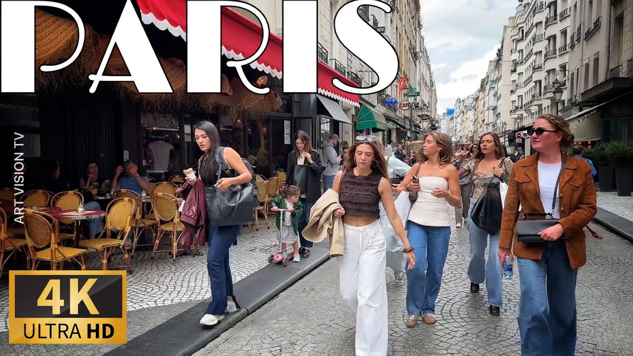 [🇫🇷Paris France 4K 60FPS Walking Tour] Paris Walk  26/JUNE/2025