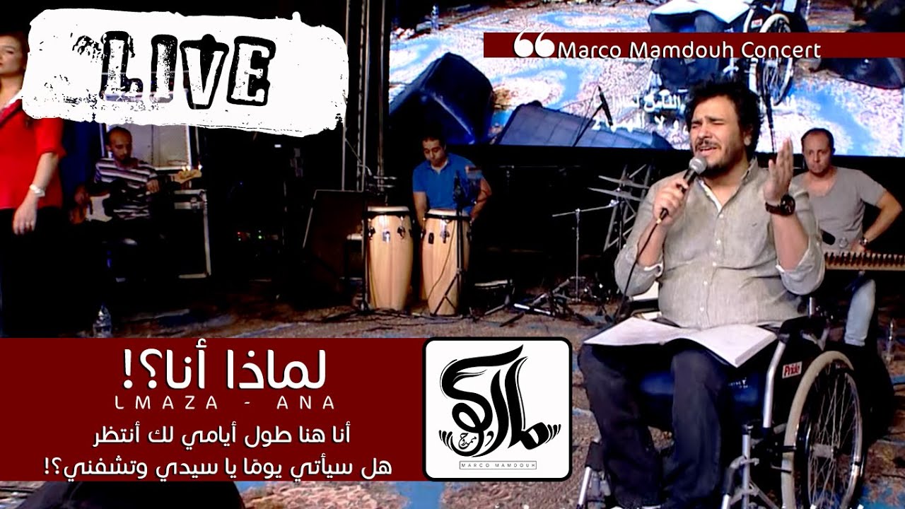 ترنيمة لماذا انا ؟ (لايف - خدمة مطرانية الجيزة) - ماركو ممدوح