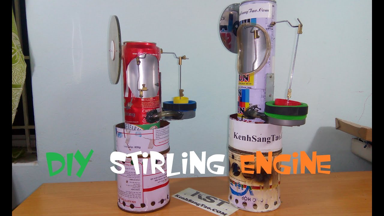 [Tutorial] How To Make stirling engine, very simple