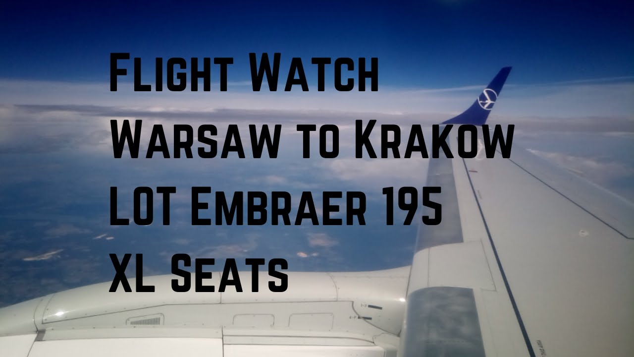 €5 Business Class! | Trip Report | LOT Embraer 195 Warsaw to Krakow