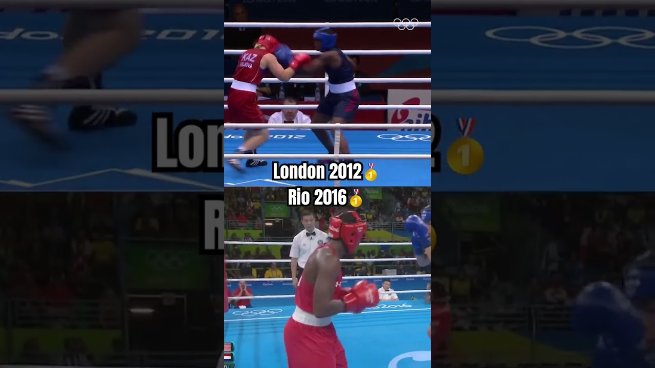 Claressa Shields showing us how it's done since 2012. 🥊#London2012 #Rio2016 #Olympics #Boxing