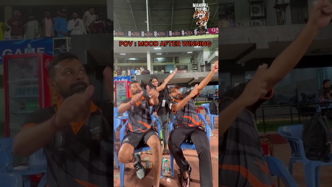 Tigers After Winning The Match | Manipal Tigers